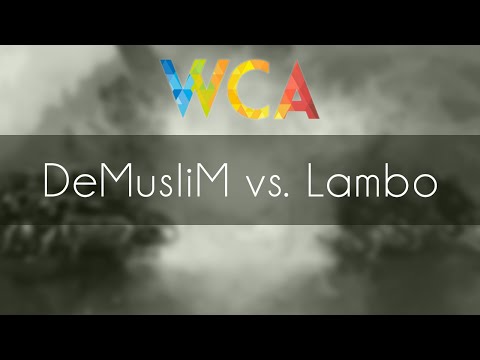 DeMusliM vs. Lambo - TvZ - WCA EU Qualifier #1