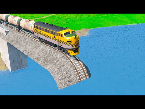 Cars and Trains vs Deep Water - BeamNG Drive - 🔥 ULTIMATE Edition Compilation