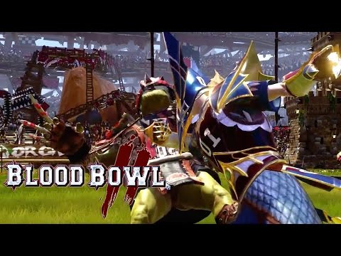 Blood Bowl 2 - Orcs vs High Elves Gameplay Trailer
