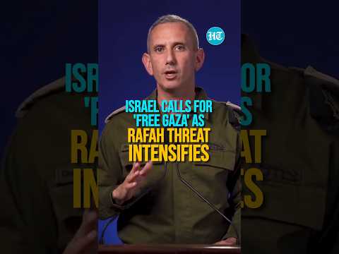 #Israel Calls For 'Free #Gaza' As #Rafah Threat Intensifies | #freegaza #palestine #shorts #news