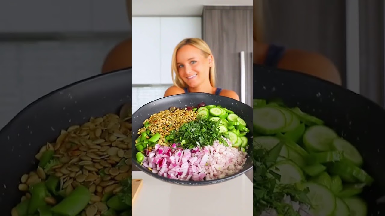 Broccoli Crunch Salad with a Lemon Tahini Dressing that’s perfect for your 4th of July Plans!
