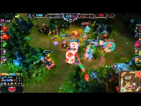 Amazing escape from xpeke (GMB vs Fnatic) [EU LCS Playoffs]