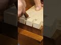 Beautiful Hand Cut Dovetails | ASMR | Woodworking #shorts