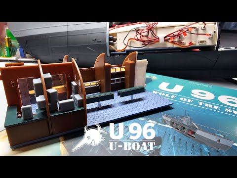 Build the 1:48 Scale U96 U-Boat - Pack 6 - Stages 21-24
