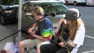 Sawyer and Arthur Lee Fredericks Cover &quot;Man of Constant Sorrow&quot; in Saratoga Springs