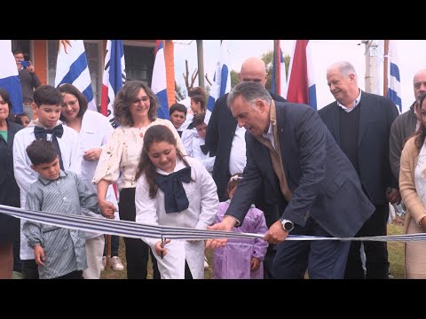 Imágenes de inauguración de obras de electrificación rural en San Benito