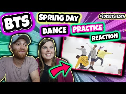 [CHOREOGRAPHY] BTS (방탄소년단) '봄날 (Spring Day)' Dance Practice (Lovely ver.) #2019BTSFESTA Reaction Video