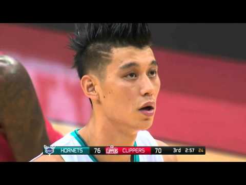 Jeremy Lin's Offense & Defense Highlights 2015-10-11 Hornets VS Clippers 1080P