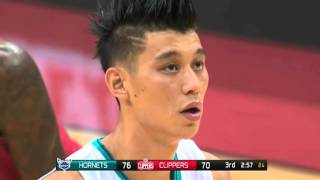 Jeremy Lin's Offense & Defense Highlights 2015-10-11 Hornets VS Clippers 1080P