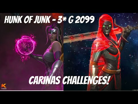 3* G2099 vs. Realm of Legends Wolvie - Carinas Challenges 2.0 - HUNK OF JUNK