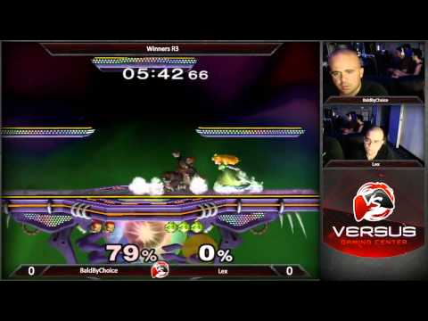06/21/2015 Versus Weekly Melee - Lex (Peach) vs Ace (Ganon)