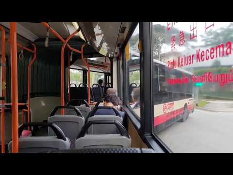 [SMRT][Kickdown] TIB1246J On Service 184 - Mercedes Benz O405G Hispano Habit