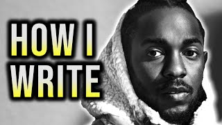 Kendrick Lamar Teaches How To Write Rap Songs Faster In 3 Steps