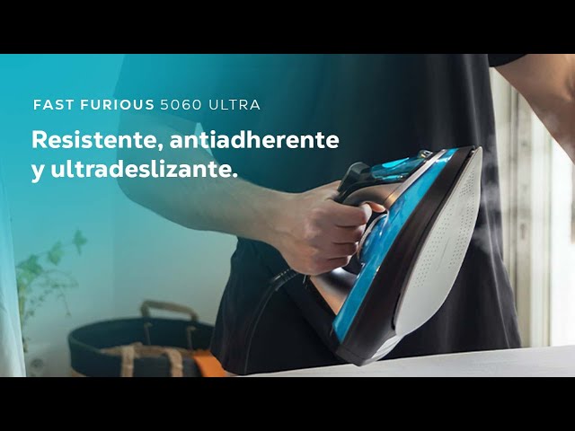 Ferro da stiro Cecotec Fast&Furious 5060 Ultra 3200W doppia suola ceramica vapore 270g/min video