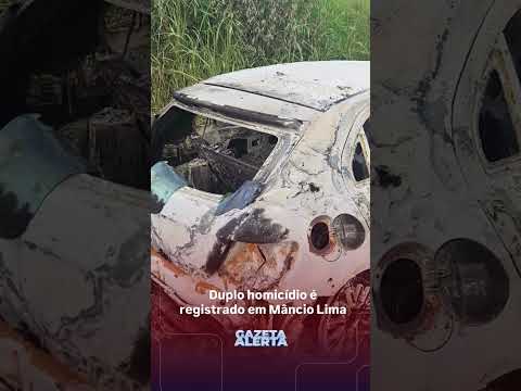 Duplo homicídio é registrado em Mâncio Lima