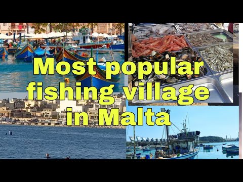 Marsaxlokk//Most Popular Fishing Village in Malta