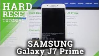 how to reset samsung j7 prime without losing data