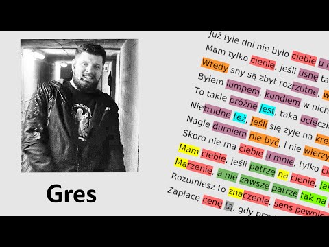 Gres - Cienie | Rym za rymem