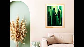 Transform Your Space with Sacred Structure – Stunning Muslim Family Wall Art for Faith & Unity...