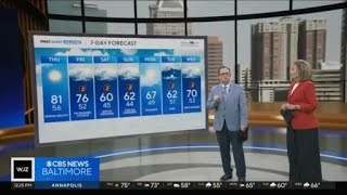 Spring weather in Maryland Thursday, rain returns this weekend