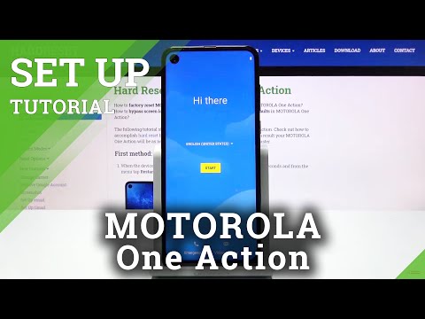 How to Configure Motorola One Action – Basic Phone Set Up
