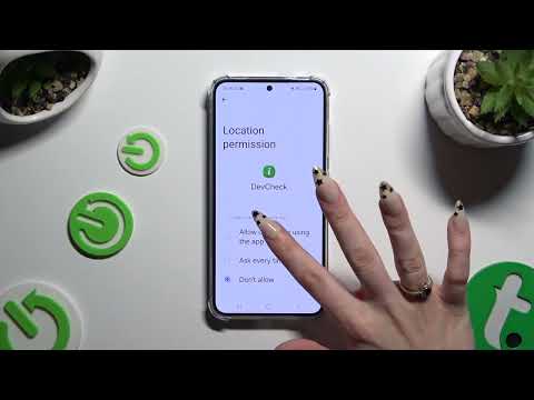 How to Change Apps Permissions on SAMSUNG Galaxy S24