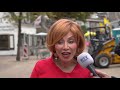 Marijke opent de Facelift van de Laanstraat in Baarn