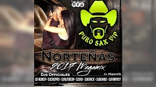 Mega Mix Norteñas Con Sax Marzo 2017 ► Especial Dj's Puro Sax VIP