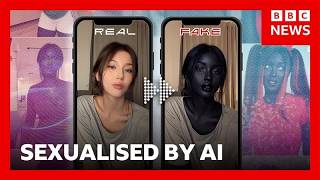 The rise of fake AI influencers sexualising black women | BBC News