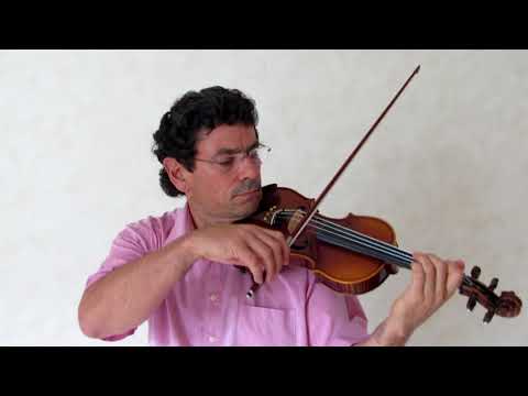 Volume 1 lesson 038 / 133 - Vive le vent en RE - Learning Violin with the french method
