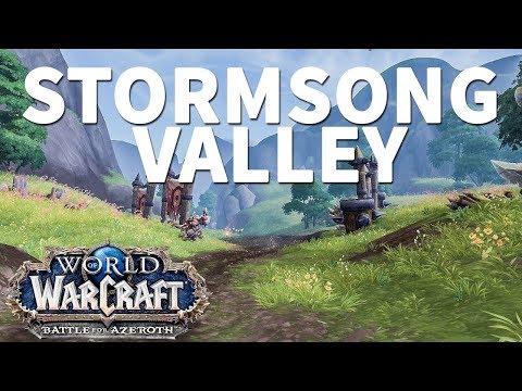 Stormsong Valley Full Storyline - The Missing Fleet Complete Quest Azshj'thul | BfA 25