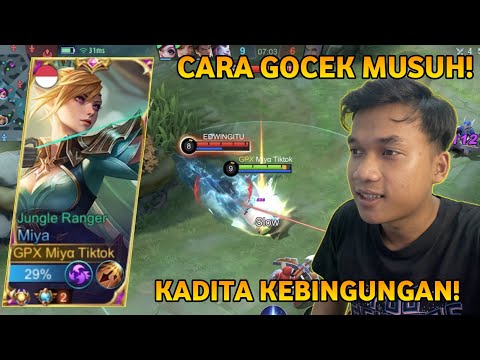 INVISIBLE REFLEKS MIYA! CARA BIKIN MUSUH JADI LING LUNG BUAT NGEJARNYA! | TOP GLOBAL MIYA - MLBB