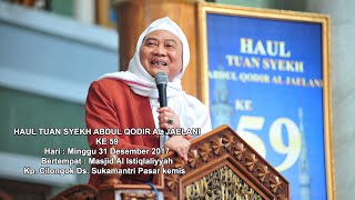 Download lagu HAUL 59 TUAN SYEKH ABDUL QODIR AL JAELANI 2017 || PART 2 mp3