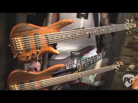 NAMM '12  - Ibanez 25th Anniversary SR Basses, SR Premium 6-String Bass, BTB Series Basses