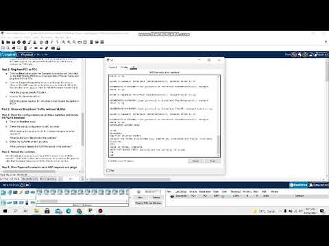 Packet Tracer 3.2.8-Investigate a VLAN Implementation