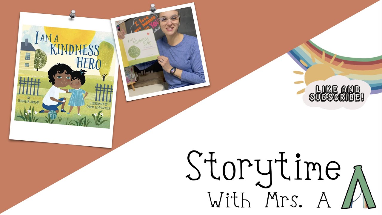 📚Interactive Read Aloud: I Am a Kindness Hero | Random Act of Kindness Day, Kids Picture Book, Story