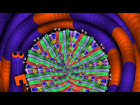 Slither.io - NEW 100k EASY HIGHSCORES ! A.I Game Mode !