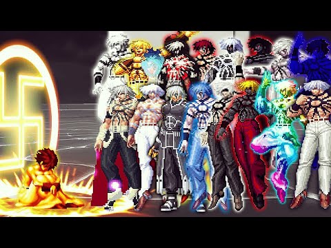 [KOF Mugen] Phoenix Orochi Vs 16 Ultimate Orochi Team | 1 Vs 16