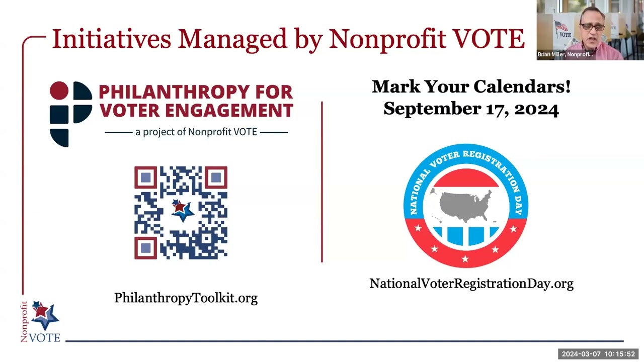 Get Out the Vote: A Playbook for Nonprofits and Funders