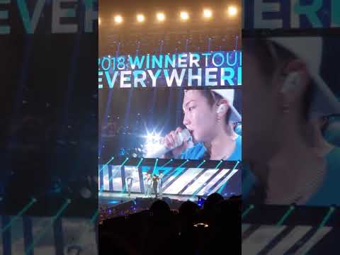 181124 winner mc speaking cantonese & encore support everywhere tour in hong kong