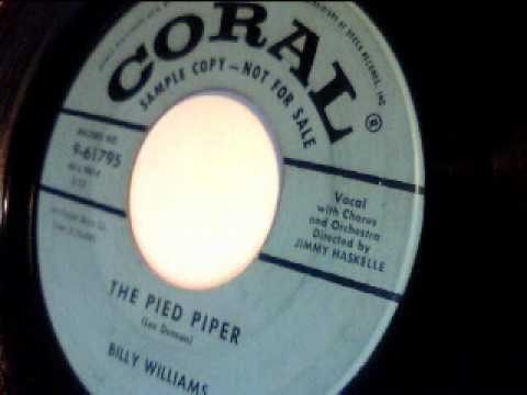 the pied piper - billy williams - coral 1957
