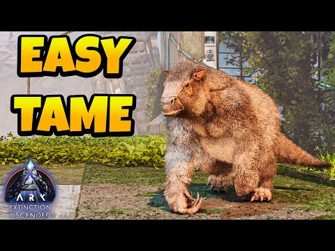 How to Tame Megatherium in ARK Survival Ascended