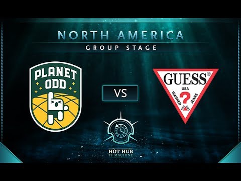 Planet Odd vs Guess - TI7: NA Regional Qualifiers Group Stage - @Bkop92