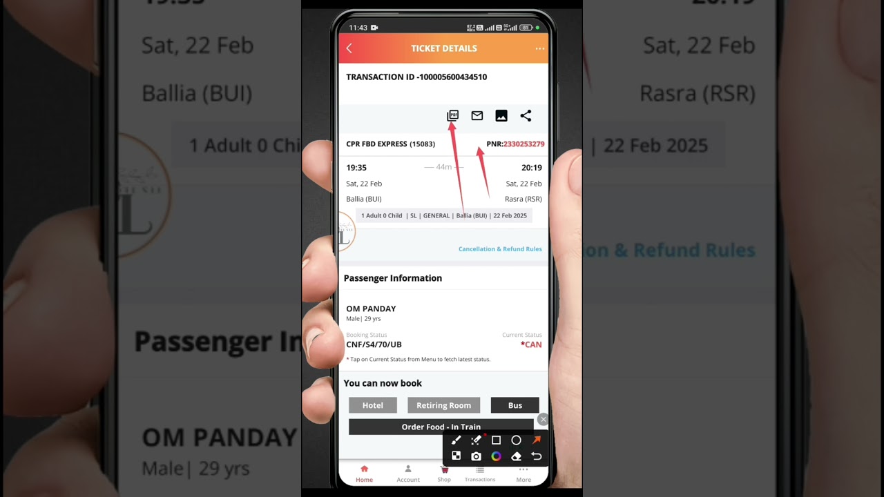 IRCTC se ticket download kaise kare #train #trains #railway #ticket #tickets #rail #railways