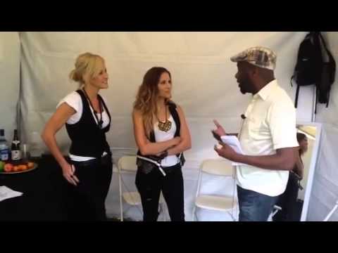 Kevin Johnson chats with Court Yard Hounds