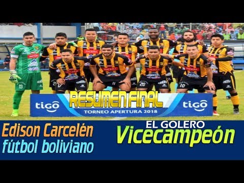 Edison Carcelen Vicecampeon del fútbol boliviano║The Strongest vs Wilstermann RESUMEN FINAL 1 2018