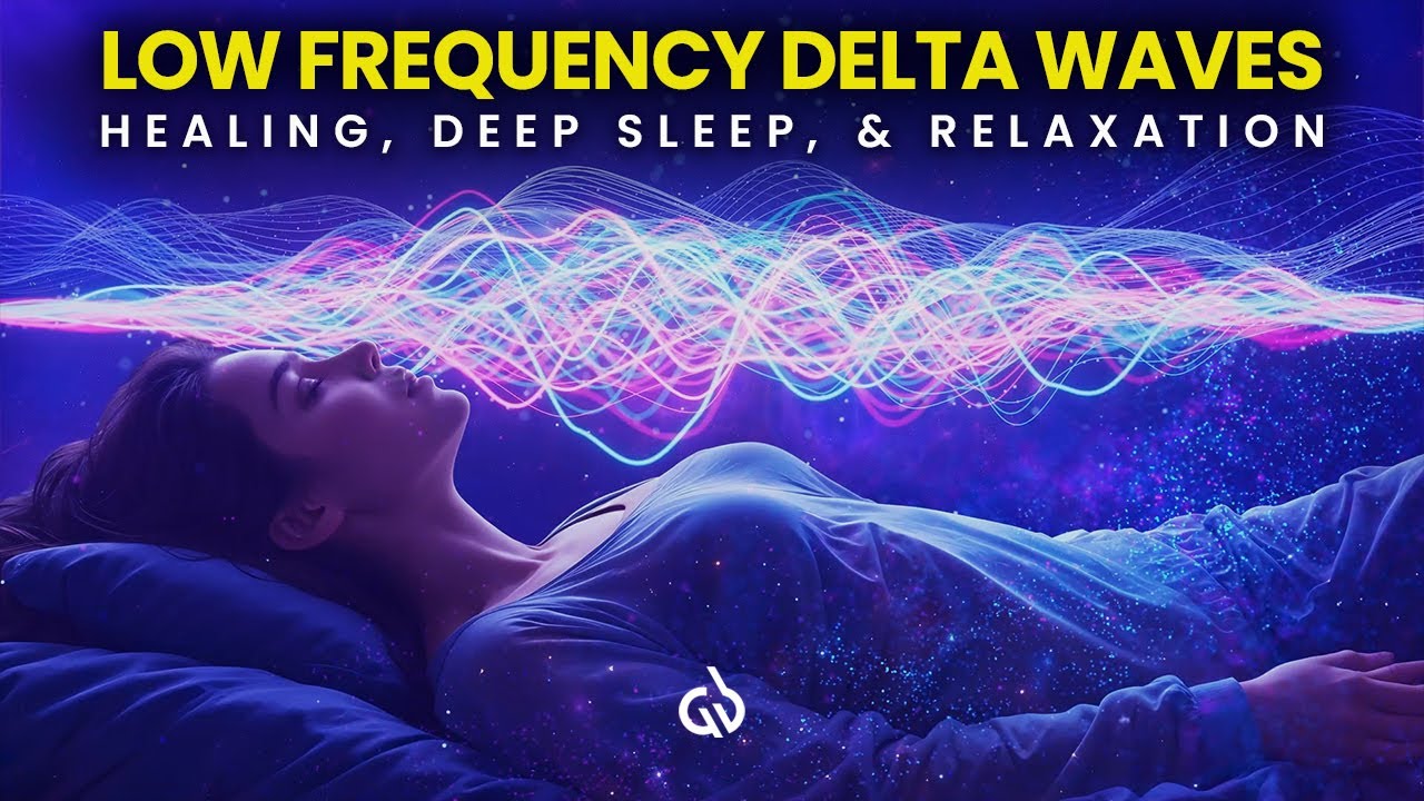 LOW Delta Waves for Sleep: Sleep Relaxation & Healing Binaural Beats