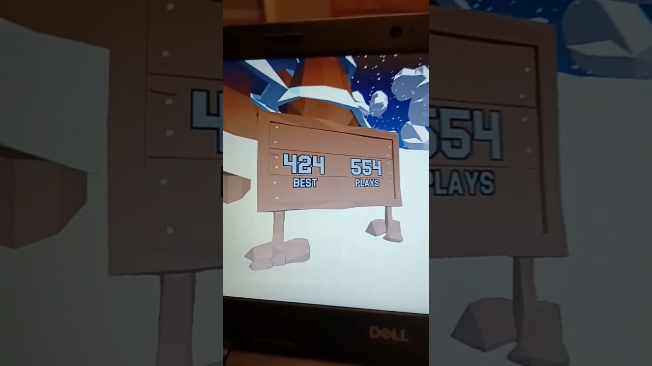 Snow Rider 3d world record 424!!! #snowrider3d #worldrecord