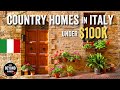 Affordable COUNTRY Properties ITALY Under 100K