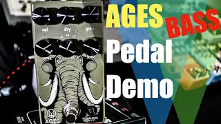 Pedal Demo (BASS): Ages by Walrus Audio 5 State Overdrive Effect Pedal Demo